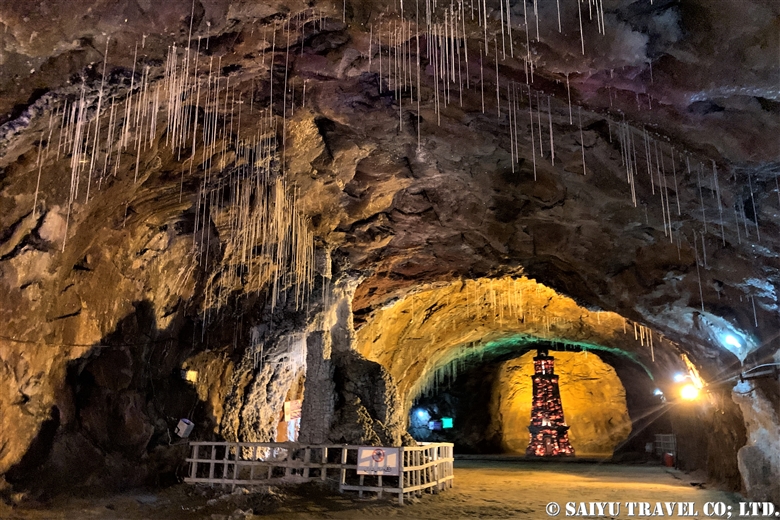 Riding the Minecart Train Through the Khewra Salt Mine